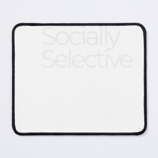 Item preview, Socially Selective – Minimalist Introvert Humor Quote designed and sold by CalmMandala.