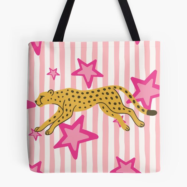 Item preview, Pink Star and Stripes Cheetah designed and sold by ice-apparel.