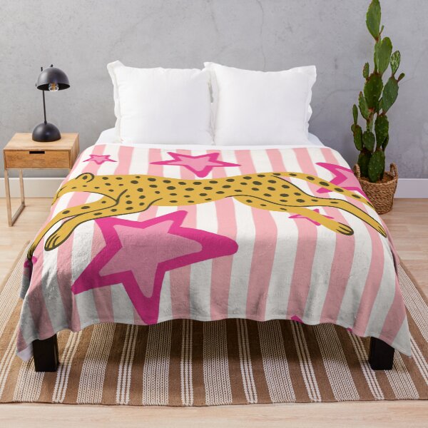 Item preview, Pink Star and Stripes Cheetah designed and sold by ice-apparel.