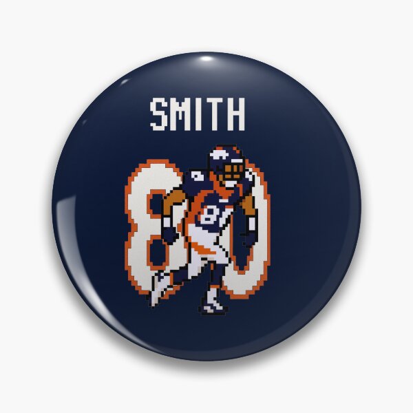 Item preview, Rod Smith Denver Broncos 8-Bit Retro Football Art designed and sold by TheArtOfCar.