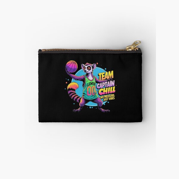 Item preview, Neon Basketball Lemur: Team Captain of Chill Streetwear designed and sold by LixysTempo.