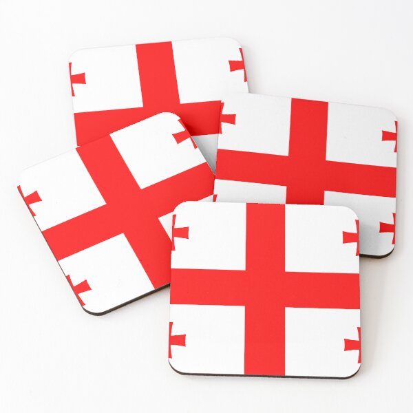 Item preview, Classic Georgia National Flag - Georgian Sakartvelo Heritage & Pride designed and sold by NTGUILTY.