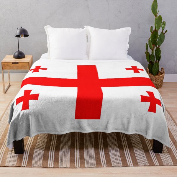 Item preview, Classic Georgia National Flag - Georgian Sakartvelo Heritage & Pride designed and sold by NTGUILTY.