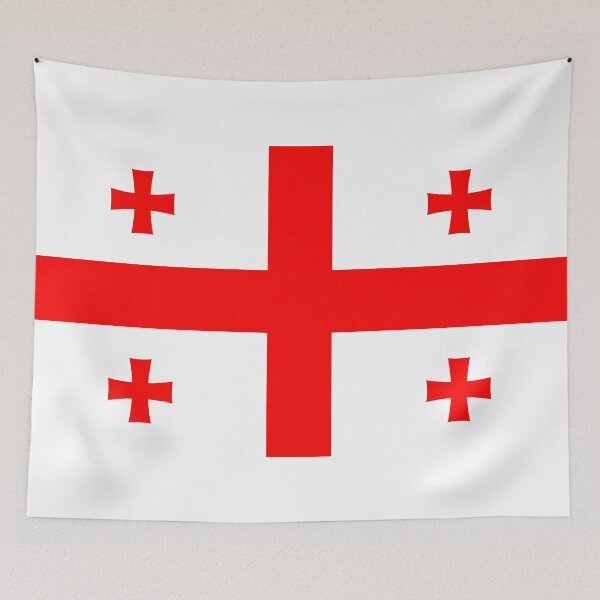 Item preview, Classic Georgia National Flag - Georgian Sakartvelo Heritage & Pride designed and sold by NTGUILTY.