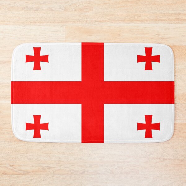 Item preview, Classic Georgia National Flag - Georgian Sakartvelo Heritage & Pride designed and sold by NTGUILTY.