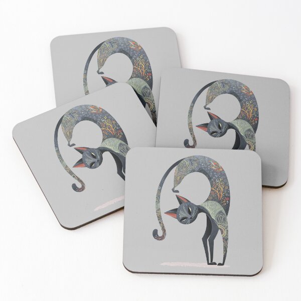 Item preview, Cat Uttana Shishosana – Yoga Stretch designed and sold by Pekilot.