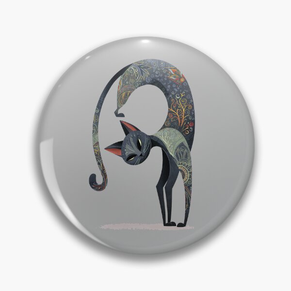 Item preview, Cat Uttana Shishosana – Yoga Stretch designed and sold by Pekilot.