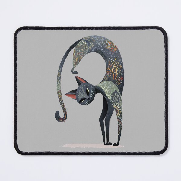 Item preview, Cat Uttana Shishosana – Yoga Stretch designed and sold by Pekilot.