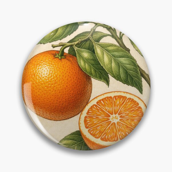 Item preview, Vintage Orange Botanical Print – Citrus Sinensis Antique Fruit Illustration designed and sold by Darlin8888.