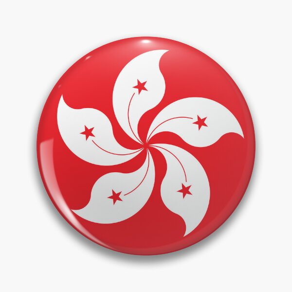 Item preview, Classic Hong Kong Flag - Bauhinia Flower Heritage & Pride designed and sold by NTGUILTY.