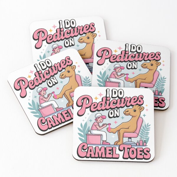 Item preview, I Do Pedicures On Camel Toes designed and sold by Krzepcia.