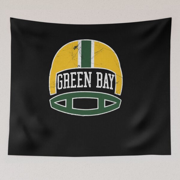 Item preview, Vintage Green Bay Football Helmet Logo – Retro Distressed Design designed and sold by TheArtOfCar.