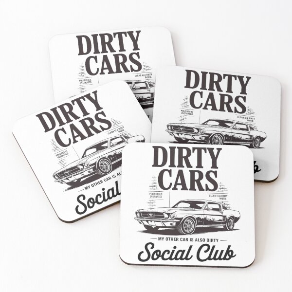 Item preview, The Dirty Cars Social Club designed and sold by Fuel-Shirts.
