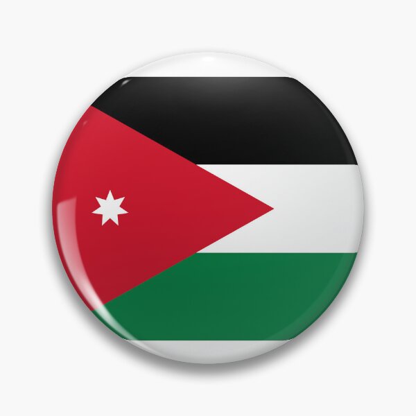 Item preview, Classic Jordan National Flag - Hashemite Kingdom Heritage & Pride designed and sold by NTGUILTY.