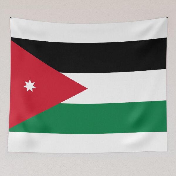 Item preview, Classic Jordan National Flag - Hashemite Kingdom Heritage & Pride designed and sold by NTGUILTY.