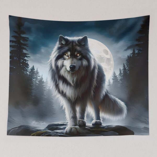 Item preview, Lunar Guardian designed and sold by JacquiTaylorArt.
