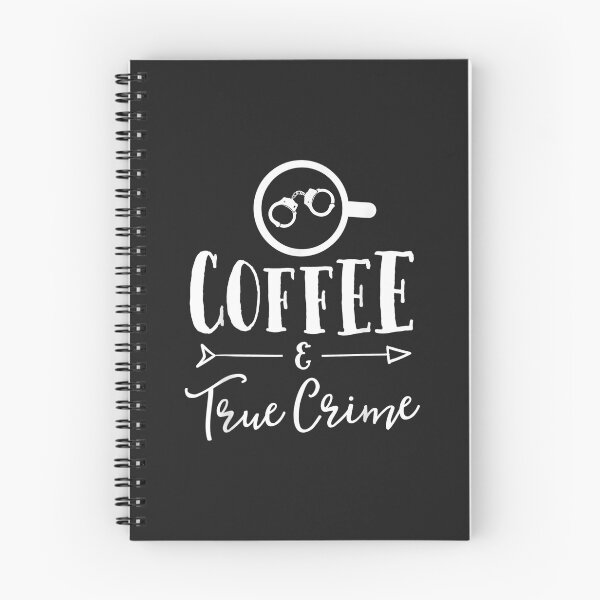 Item preview, Coffee & True Crime designed and sold by BetterDesigns4U.