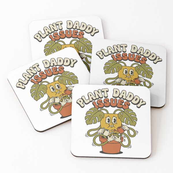Item preview, Funny Plant Daddy Issues Retro Cartoon - 70s Style Houseplant Humor designed and sold by Mdozet.