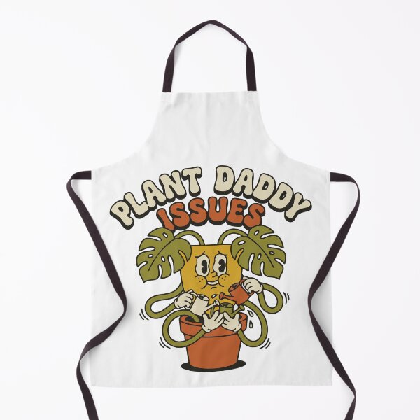 Item preview, Funny Plant Daddy Issues Retro Cartoon - 70s Style Houseplant Humor designed and sold by Mdozet.