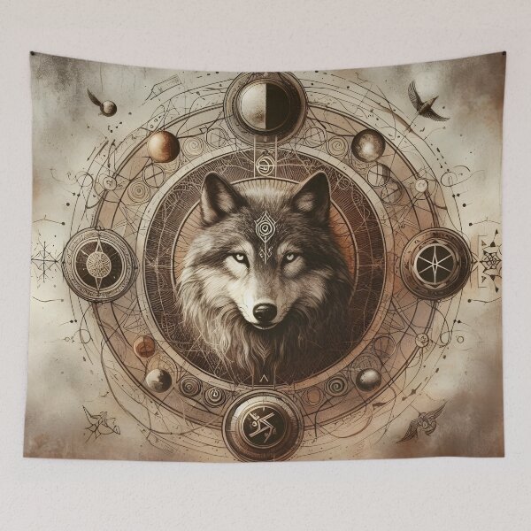 Item preview, She-Wolf designed and sold by JacquiTaylorArt.