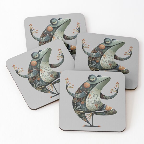 Item preview, Frog Vrksasana – Yoga Balance designed and sold by Pekilot.