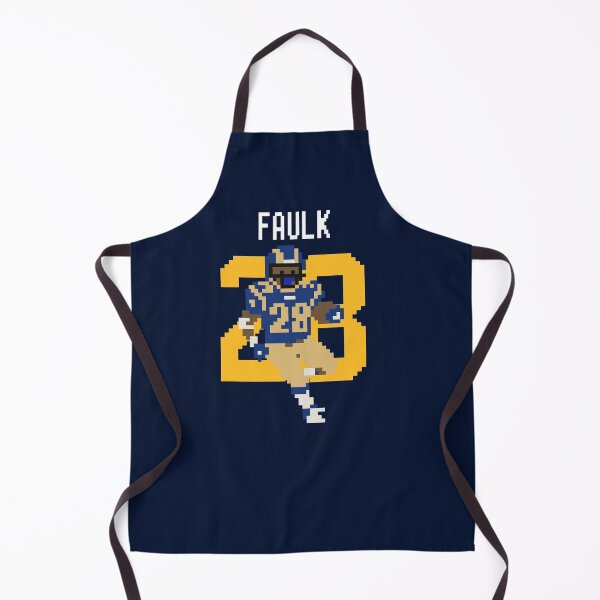 Item preview, Marshall Faulk #28 Pixel Art – St. Louis Football Retro 8-Bit Design designed and sold by TheArtOfCar.