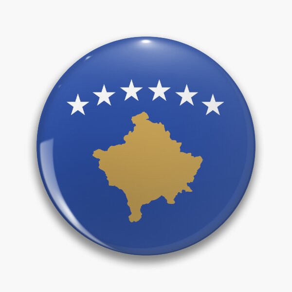 Item preview, Classic Kosovo National Flag - Kosovar Heritage & Independence Pride designed and sold by NTGUILTY.