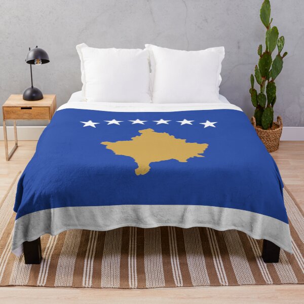 Item preview, Classic Kosovo National Flag - Kosovar Heritage & Independence Pride designed and sold by NTGUILTY.