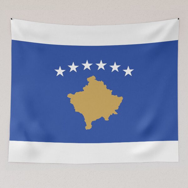 Item preview, Classic Kosovo National Flag - Kosovar Heritage & Independence Pride designed and sold by NTGUILTY.