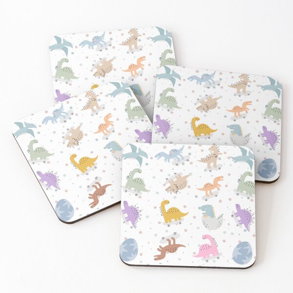 Item preview, Cute Skateboarding Dino Pattern designed and sold by ice-apparel.