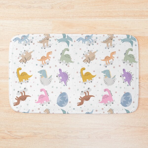 Item preview, Cute Skateboarding Dino Pattern designed and sold by ice-apparel.