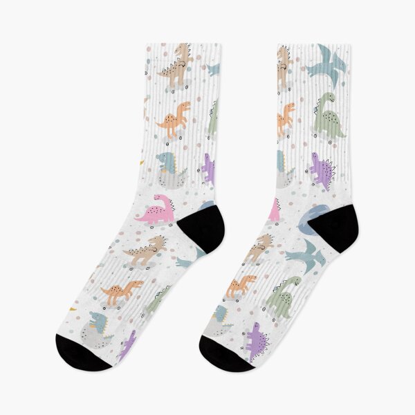 Item preview, Cute Skateboarding Dino Pattern designed and sold by ice-apparel.