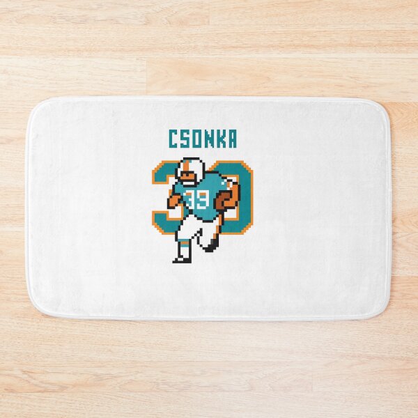 Item preview, Larry Csonka #39 Pixel Art – Miami Teal & Orange Retro 8-Bit Football Design designed and sold by TheArtOfCar.