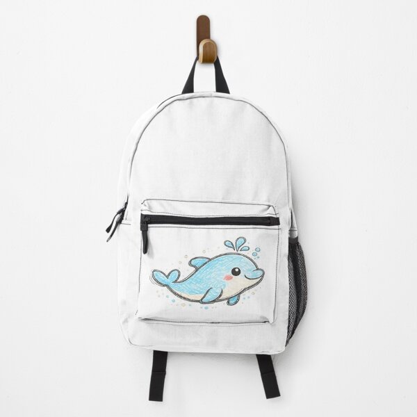 Item preview, Dolphin Toddler Style Drawing, Crayon Style Art designed and sold by LEFTERIS-DESIGN.