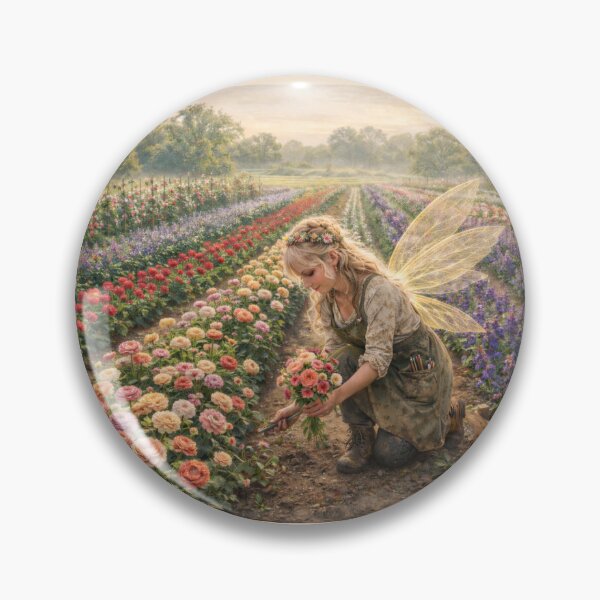 Item preview, Enchanted Flower Farm — The Morning Grower designed and sold by Novel Works Studio.