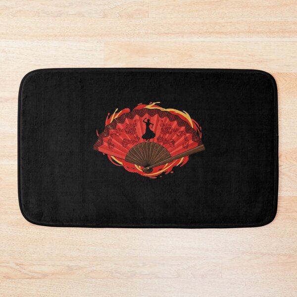 Item preview, Spanish Flamenco Fan with Dancer Silhouette designed and sold by J&BCreativE.