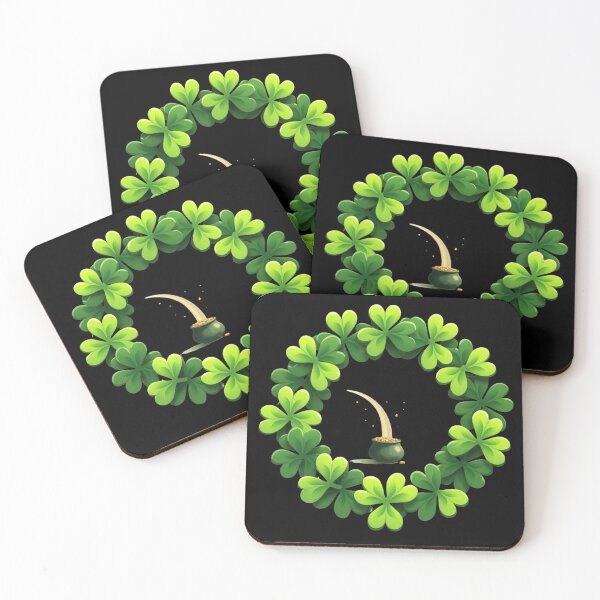 Item preview, Lucky Clover Wreath With Gold Pot designed and sold by PMTaurus.