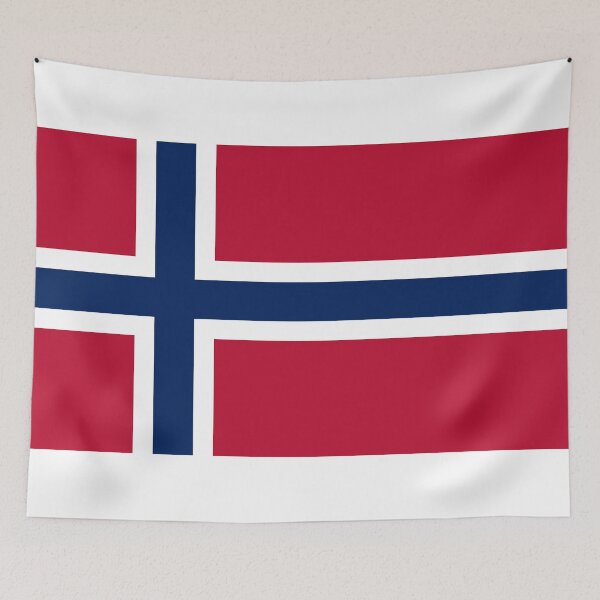 Item preview, Classic Norway National Flag - Norwegian Heritage & Nordic Pride designed and sold by NTGUILTY.