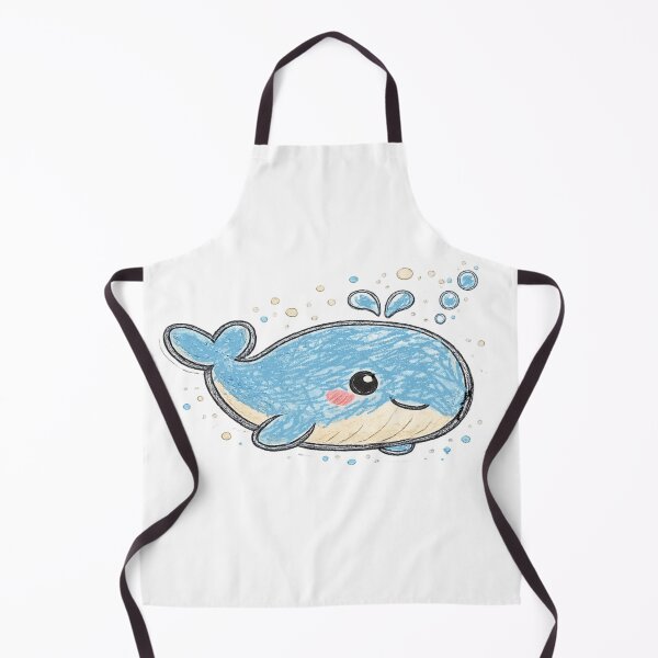 Item preview, Sperm Whale Toddler Style Drawing, Crayon Style Art designed and sold by LEFTERIS-DESIGN.