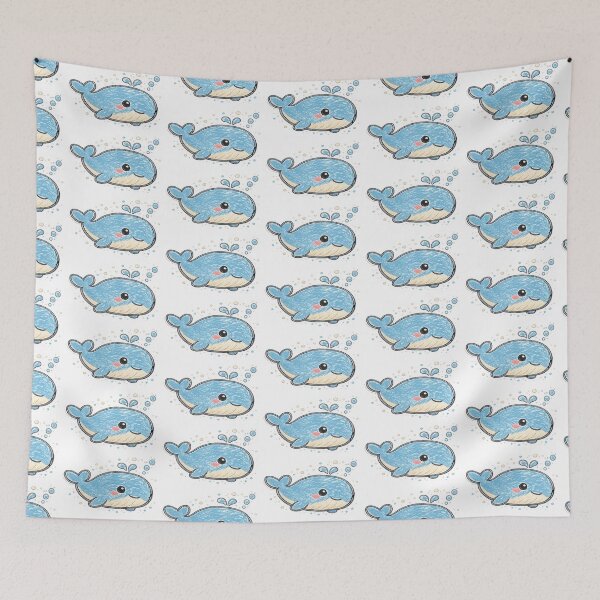 Item preview, Sperm Whale Toddler Style Drawing, Crayon Style Art designed and sold by LEFTERIS-DESIGN.
