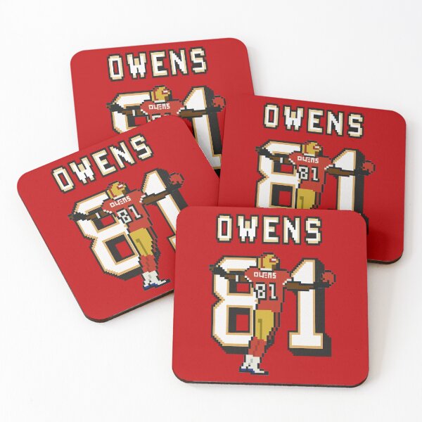 Item preview, Terrell Owens #81 Pixel Art – Retro 8-Bit Football Celebration Design designed and sold by TheArtOfCar.