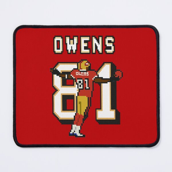 Item preview, Terrell Owens #81 Pixel Art – Retro 8-Bit Football Celebration Design designed and sold by TheArtOfCar.
