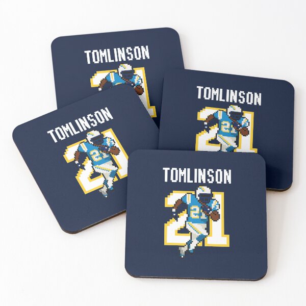 Item preview, LaDainian Tomlinson #21 Pixel Art – Retro 8-Bit Chargers Tribute designed and sold by TheArtOfCar.