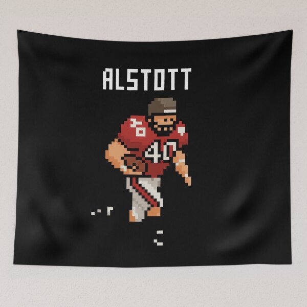 Item preview, Mike Alstott #40 Pixel Art – Retro 8-Bit Buccaneers Tribute designed and sold by TheArtOfCar.