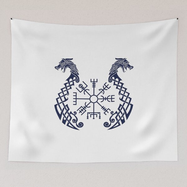 Item preview, Celtic drakkar raven rune designed and sold by STORMofficiel.