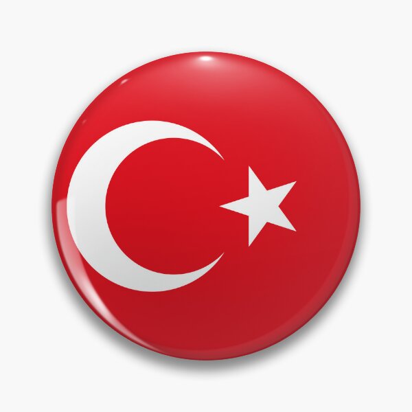 Item preview, Classic Turkey National Flag - Turkish Heritage & Türkiye Pride designed and sold by NTGUILTY.