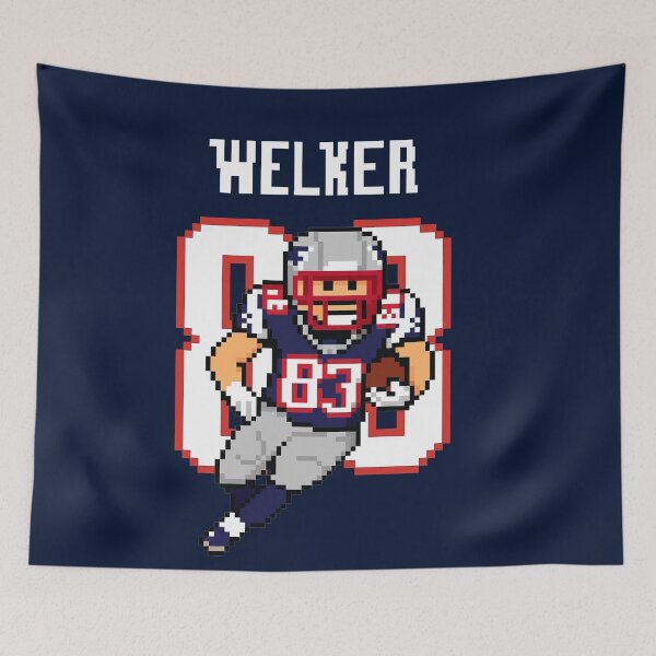 Item preview, Wes Welker #83 Pixel Art – Retro 8-Bit Patriots Playmaker designed and sold by TheArtOfCar.