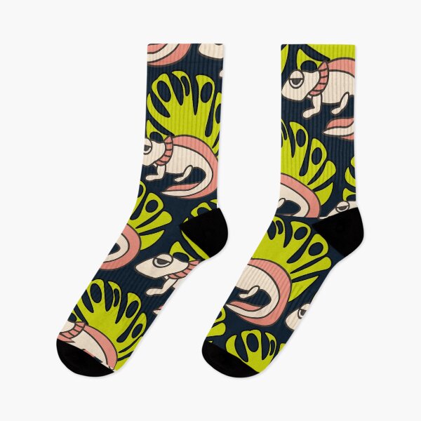 Item preview, Modern Reptile & Monstera Leaf Design designed and sold by ChathuStrokes.