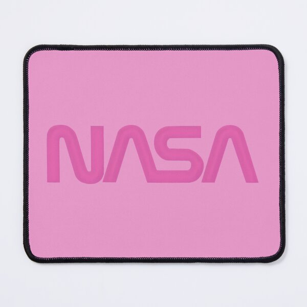 Item preview, Pink Logo (Aeronautics & Space Administration) - explore everywhere designed and sold by YonderAndBeyond.