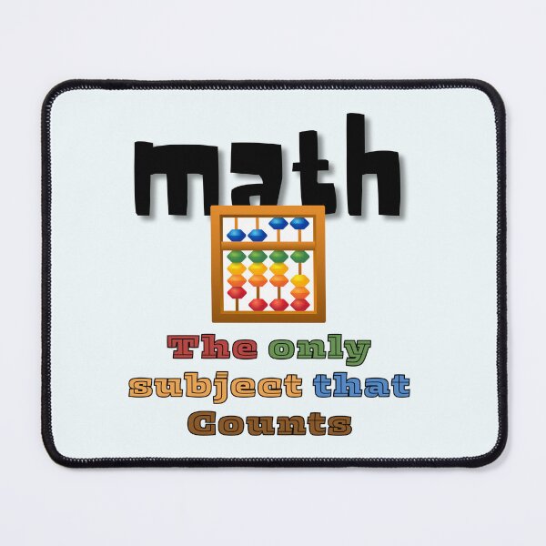 Item preview, Math, the only subject that Counts, Funny Math T-Shirt designed and sold by Mogale-Hill.